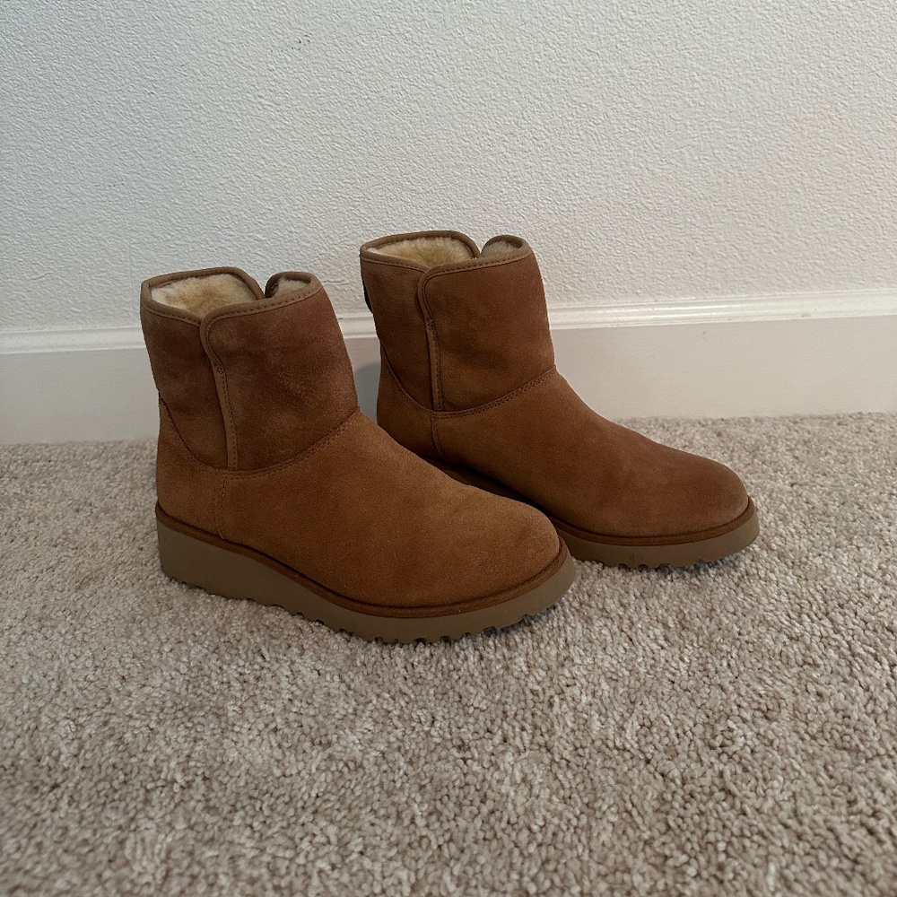 UGG Tan Ankle Boots